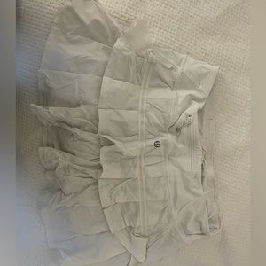 Lululemon white athletic skirt